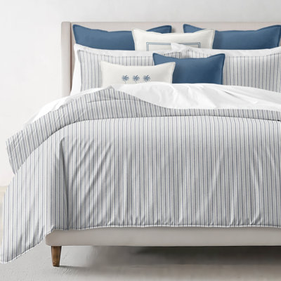 Pacific Stripe Reversible Cotton Comforter Set
