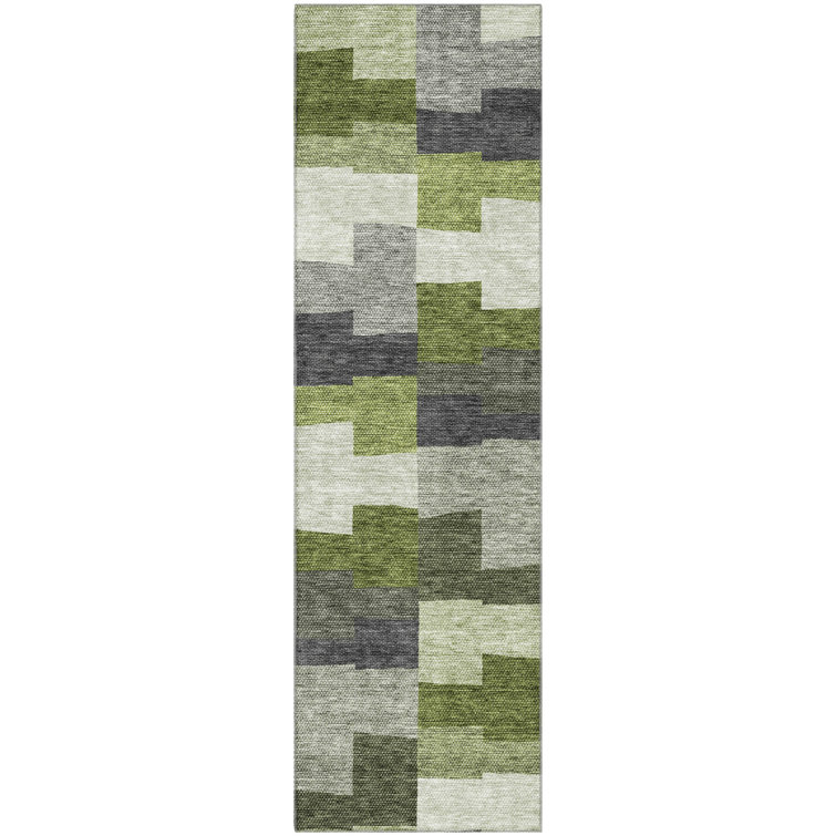 Premium Machine Washable Fehr Merlot Rug