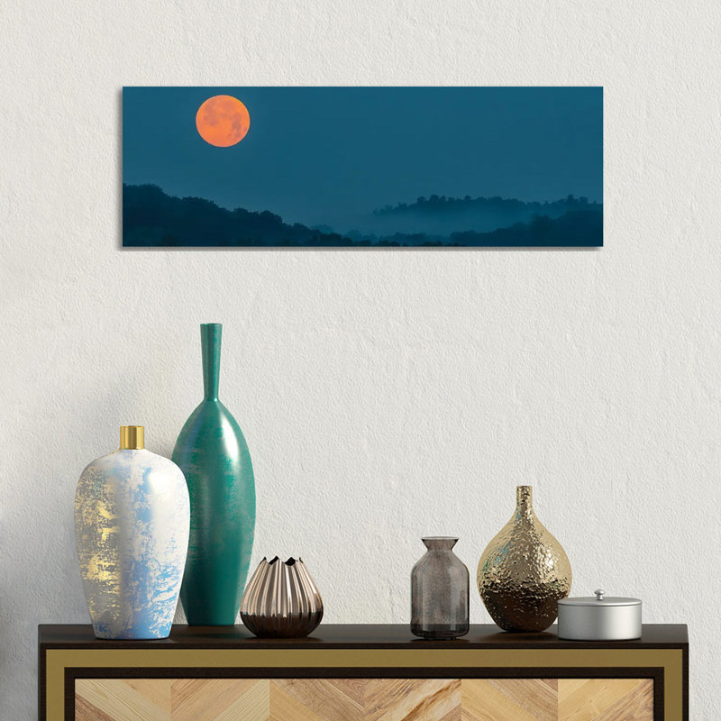 Moonrise Mist by David Gardiner - Wrapped Canvas Panoramic Gallery-Wrapped Canvas Giclée