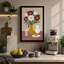 Still Life in Mauve Modern 1 Piece Wrapped Canvas Wall Art-805491778-805491783