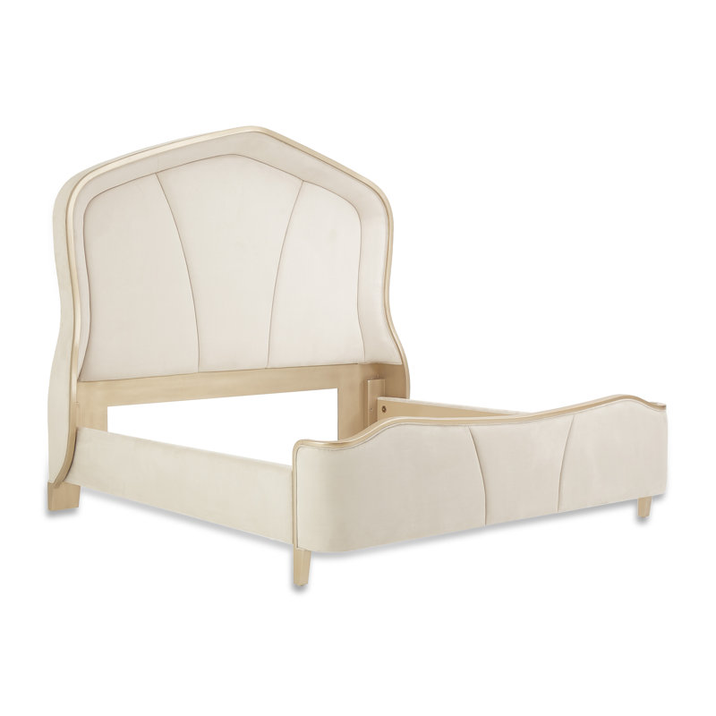 Malibu Crest Upholstered Bed, King