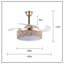 Ventilateur de plafond Gwyned 43