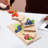 11.81" 7-Tier Staircase Sushi Rack Bakery Display Stand