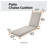 Jaylon Outdoor Chaise Lounge Cushion-31769612-60168777