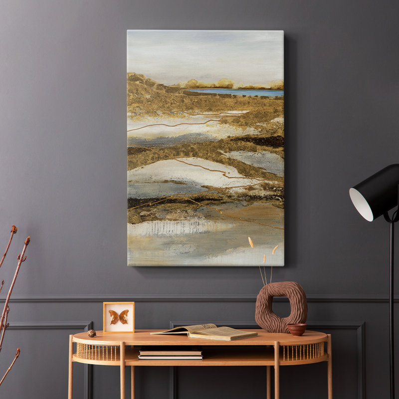 Allons là-bas - Cavas enveloppés de galerie, H 27 po x l 18 po