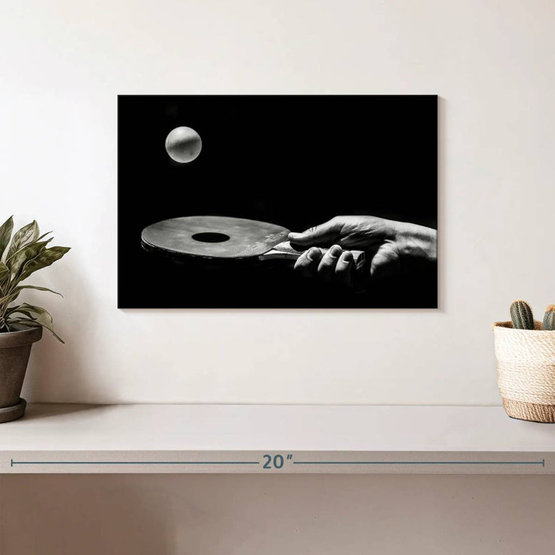 Sireci Ping Pong Practice, 8" H x 12" W
