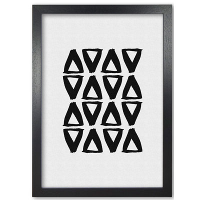Black And White Abstract II - Print