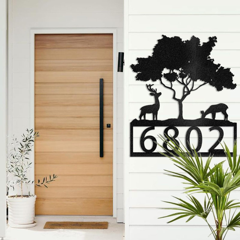 Décoration murale personnalisée monogramme à lettre divisée, H 12 po x l 10 po x P 0,05 po, Oui
