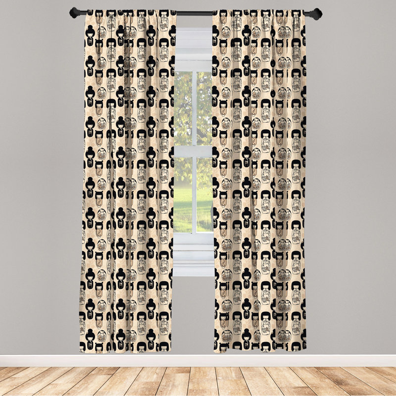 Panneau coulissant semi-diaphane avec passe-tringle, 28 po x 63 po