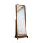 Miroirs pleine longueur rectangulaires en bois massif