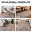 Tapis beige antidérapant traditionnel-372037826-372037831