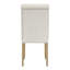 Ensemble de table de salle à manger rectangulaire 6 pièces, table avec pieds uniques, 4 chaises rembourrées et 1 banc-561179027-561179025