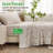Gogreen 100% Cotton 4PC Deep Pocket King Sheet Set Fit 16", Breathable Super Soft King Size Sheet Set, Luxury Hotel Style Home Decor King Bed Sheet Set, Gift For Women, Men-117482959-117482956