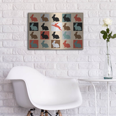 Winston Porter 'Colorful Baby' by Mark Ashkenazi Metal Wall Art