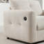 Fauteuil en chenille avec assise large-783312100