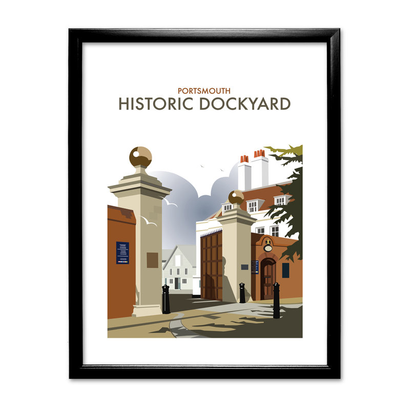 Dave Thompson - Single Picture Frame Print, Black