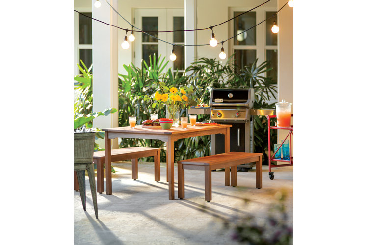 bunte gartenparty deko