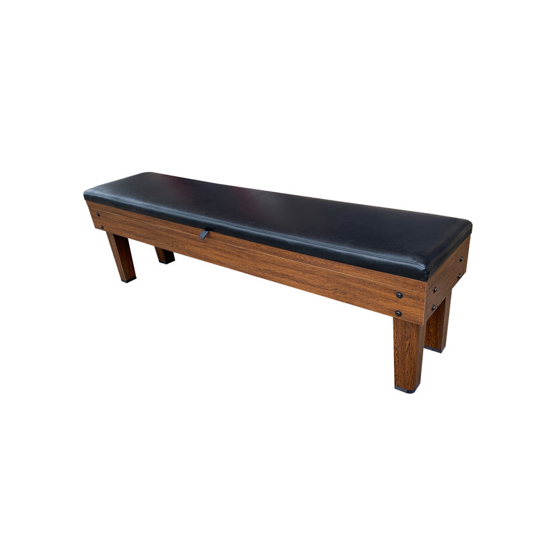 RACK Tuscany 6-Foot Storage Bench, Brown