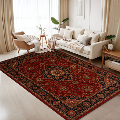 Faux Fur Abstract Rug