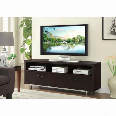 Cappuccino 60-inch Drawer Storage TV Console