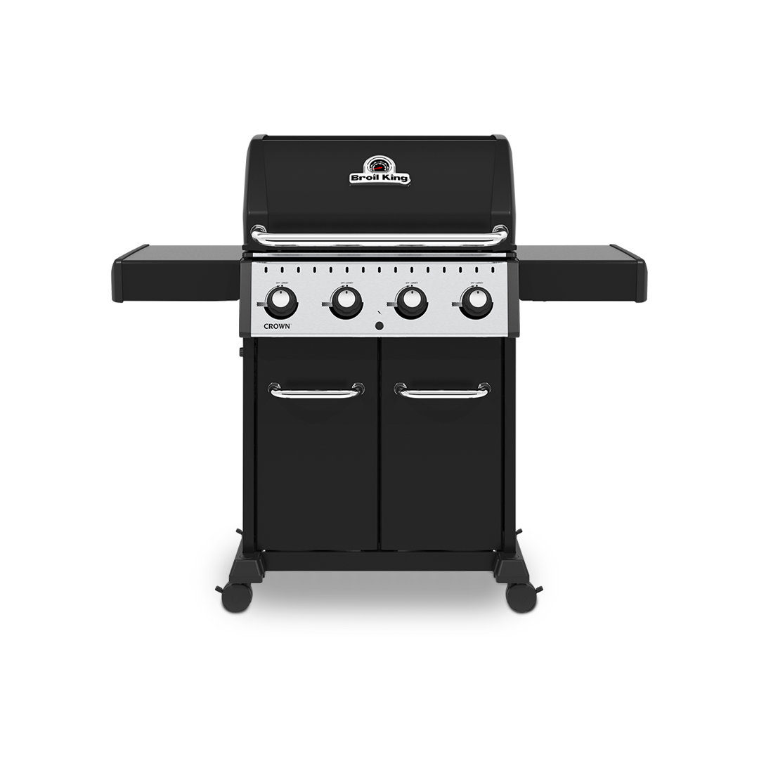 Broil King Crown 420 4-Burner Gas Grill in Black Broil King Gas