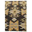 Tapis noir 5 x 8 Pineland