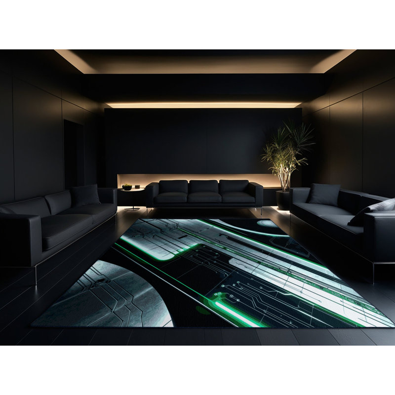 Tapis Cosmos Gleam, Rectangulaire 2 pi x 3 pi