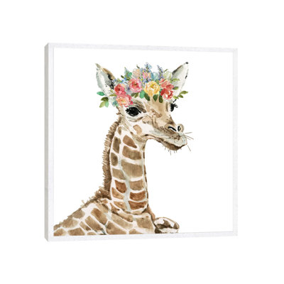 Savannah Giraffe by Carol Robinson - Painting on Canvas