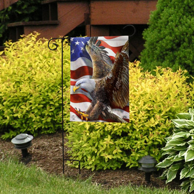 Drapeau de l'American Freedom Eagle Garden