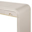 Meuble-lavabo classique en bois avec miroir rabattable, coiffeuse 3 en 1 pour chambre à coucher, finition champagne