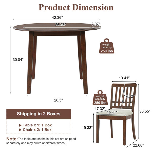 Dimensions du produit