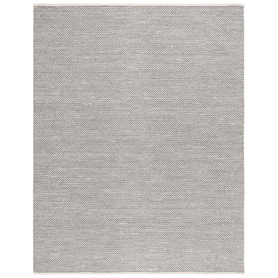 Cacilia Flat Weave Wool/Cotton Rug in Gray