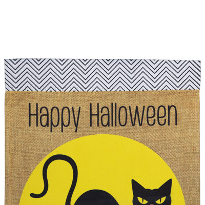 Double Sided 18'' H x 12.5'' W Nylon Halloween Garden Flag