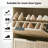 Slim 2-Drawer Flip-Top Entryway Shoe Cabinet-1181802556