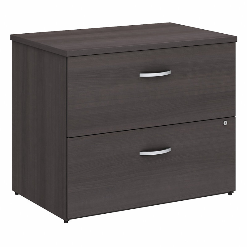 Ensemble de bureau d'ordinateur Studio A, Gris orage
