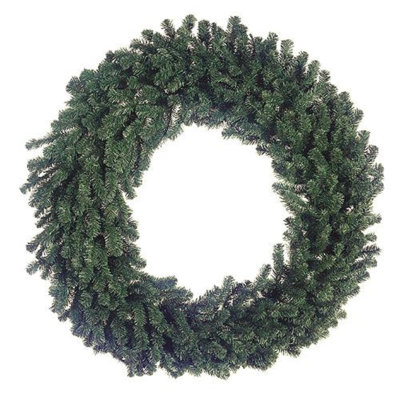 Windsor Pine Green Artificial Christmas Wreath - 72-Inch Unlit