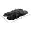 Tapis noir en peau de mouton Laurens-962343903