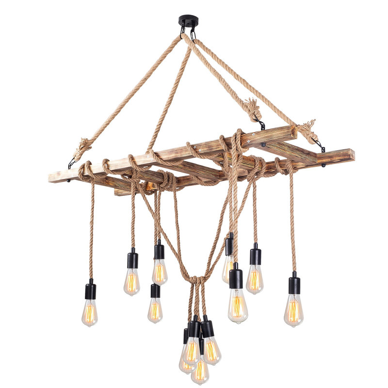 Luminaire suspendu unique à 12 lumières Kaylee