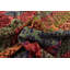 Tapis tissé à la main 5 pi 4 po x 11 pi 4 po en laine rouge foncé/bleu/doré tissé à la main Brimmer