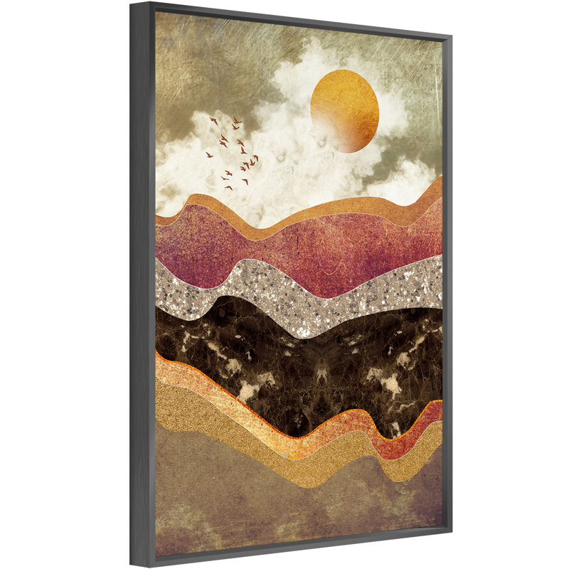 Nature, impression d'art mural, Noir, H 12 po x l 16 po x P 1,6 po
