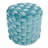 Braided Round 16" Ottoman In Velvet By-203906771