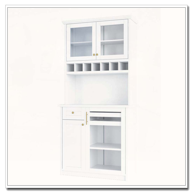 Armoire de cuisine Farmhouse, Blanc