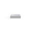 Lavabo de salle de bain vasque carré en résine blanc mat 18,8 po x 18,8 po Badeloft WB-05-S-M-35943823