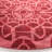 Kouerga Hand Tufted Wool/Viscose Geometric Rug in Red-19661031