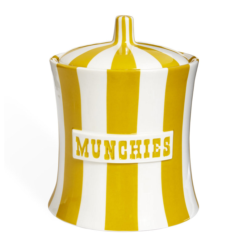 Vice Canister - Munchies, Yellow/White