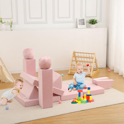 Kids Play Couch, 12 Pcs Modular Toddler Couch