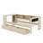 Wood Platform Bed With Storage Shelves And Drawers,Platform Bed Frame With Charging Station And Upholstered Headboard-1693643008-1693643015