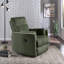 Harrill Plush Corduroy Fabric Manual Swivel Glider Recliner-87339402