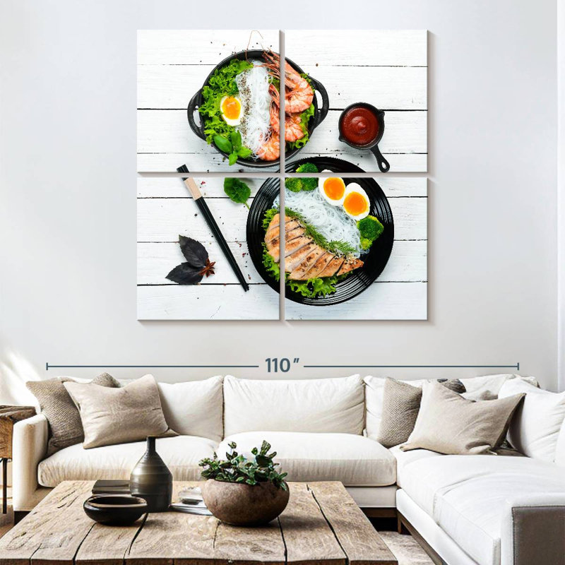 Yarlin Rice Noodle Bowls, 74" H x 74" W