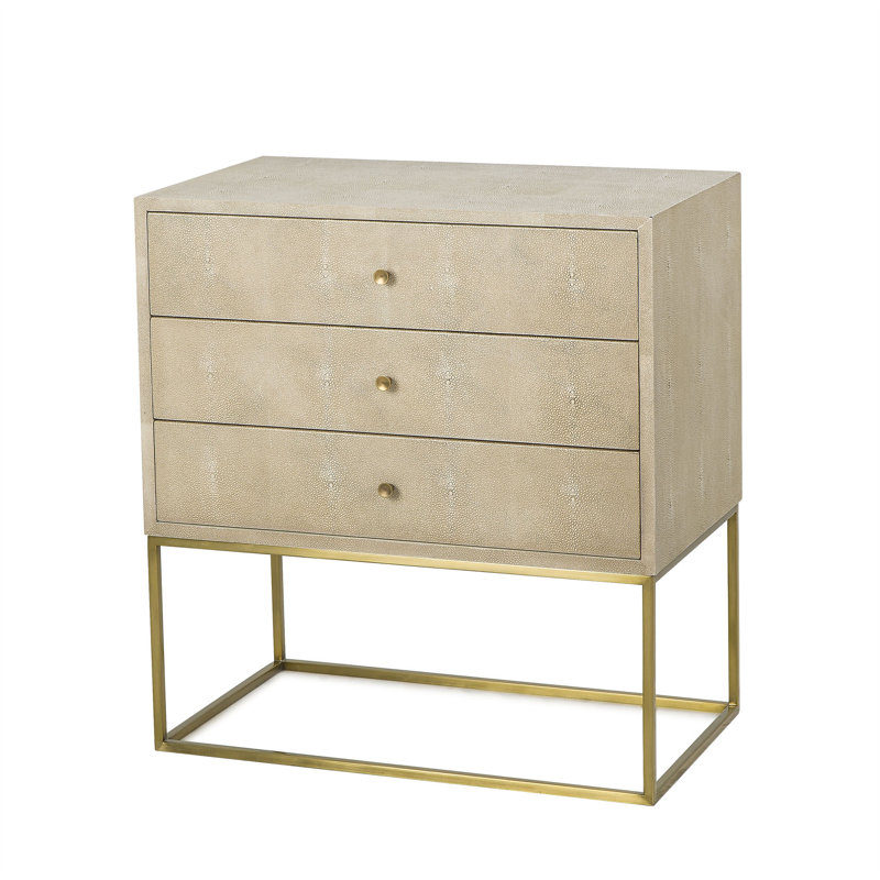 Commode anglaise à 3 tiroirs Novotny